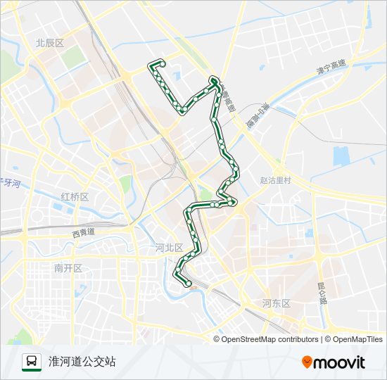 公交27路的线路图