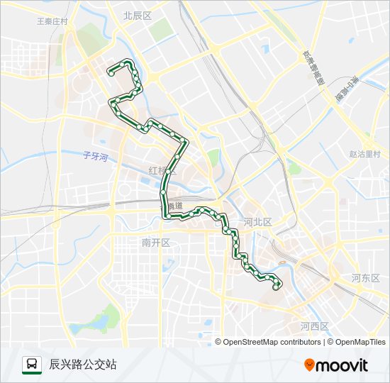 公交37路的线路图