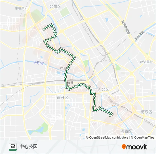 公交37路的线路图