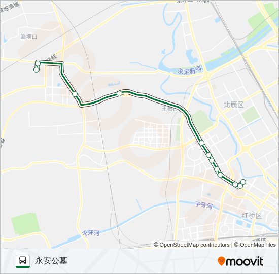 174路 bus Line Map