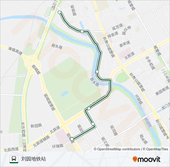 318路 bus Line Map