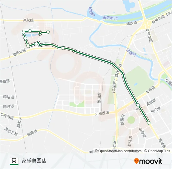 319路 Bus Line Map