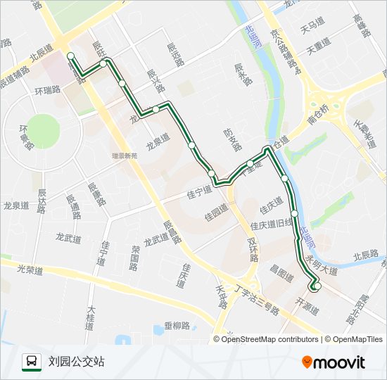 335路 bus Line Map