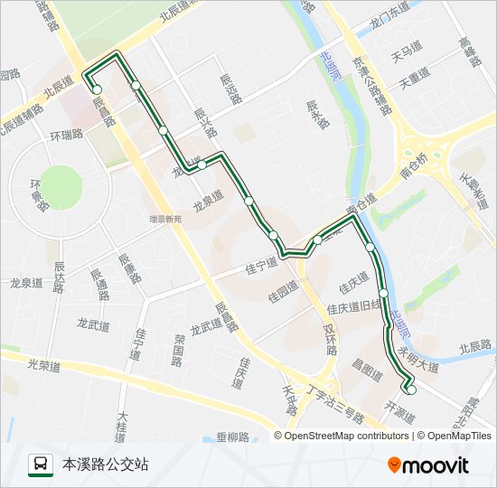 335路 bus Line Map