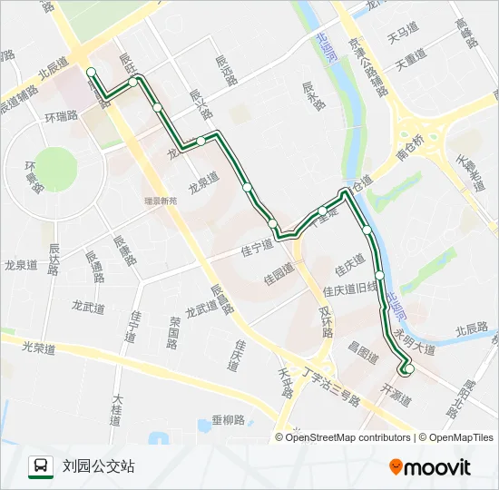 335路 Bus Line Map