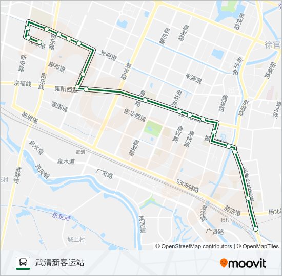 560路 bus Line Map