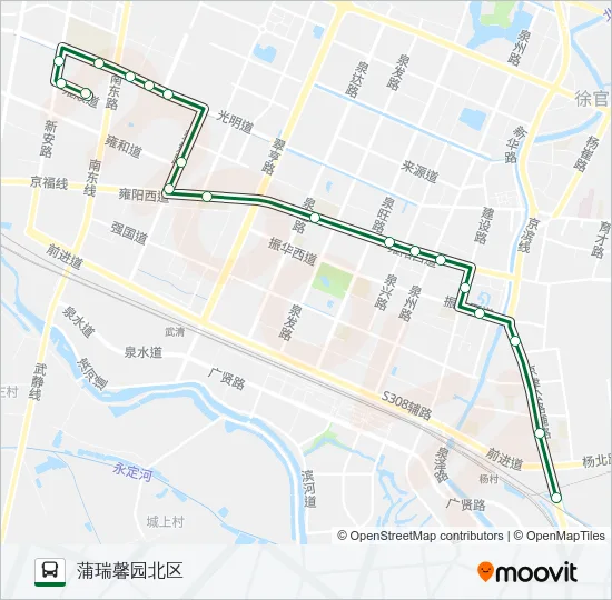 560路 Bus Line Map