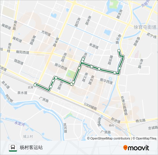 564路 bus Line Map