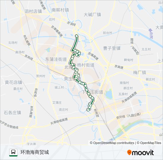 565路 bus Line Map