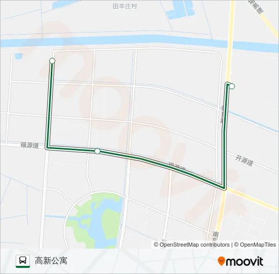 567路 Bus Line Map