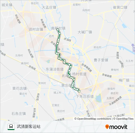 569路 Bus Line Map