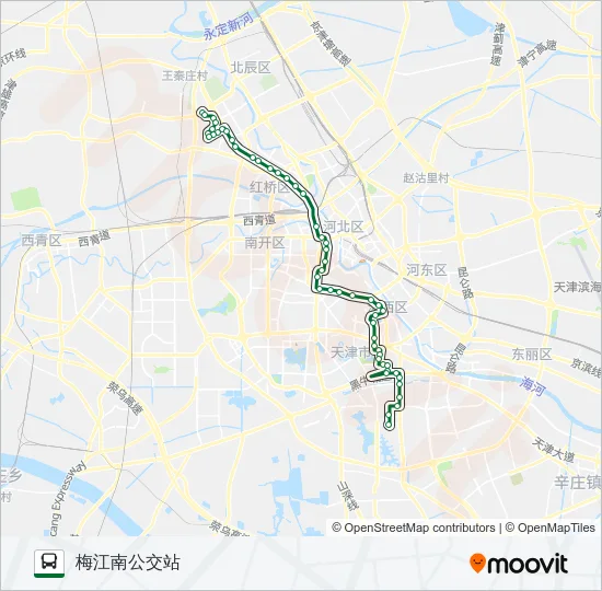 606路 Bus Line Map