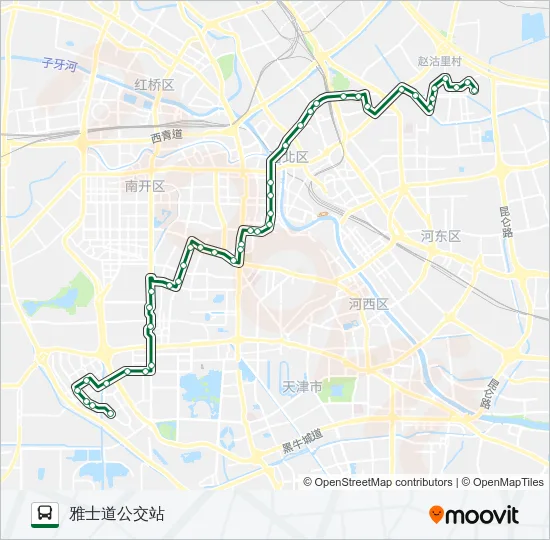609路 Bus Line Map