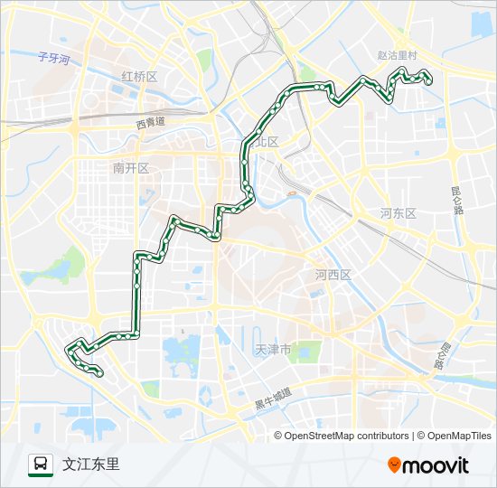 609路 bus Line Map