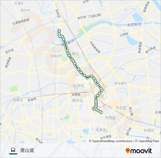 610路 Bus Line Map