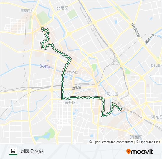 634路 bus Line Map