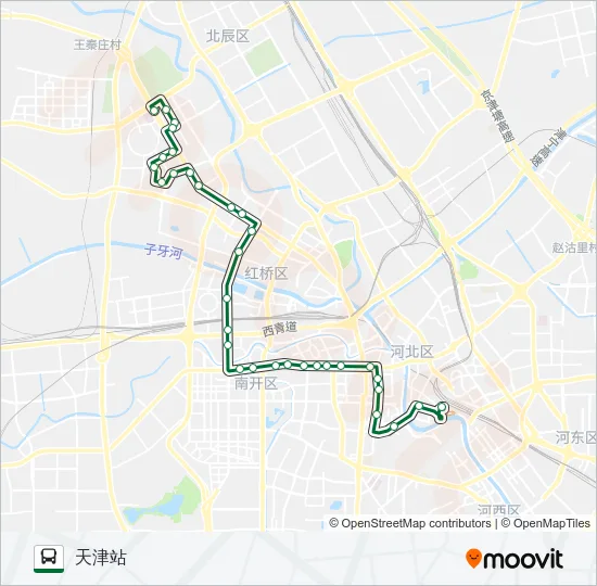 634路 Bus Line Map