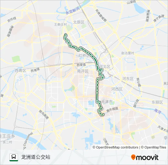 658路 Bus Line Map