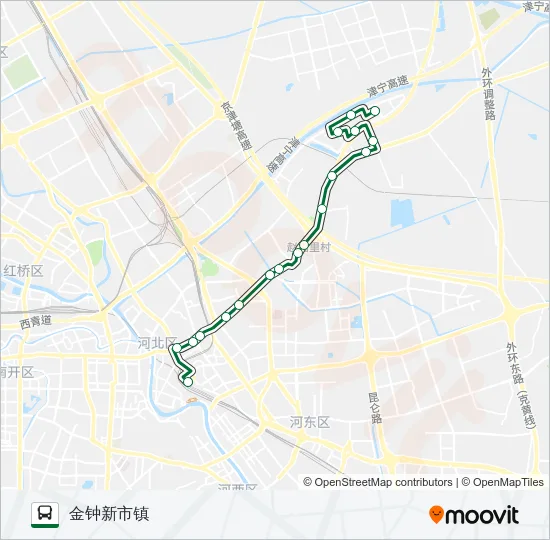 701路 Bus Line Map