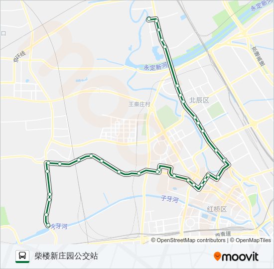 723路 bus Line Map
