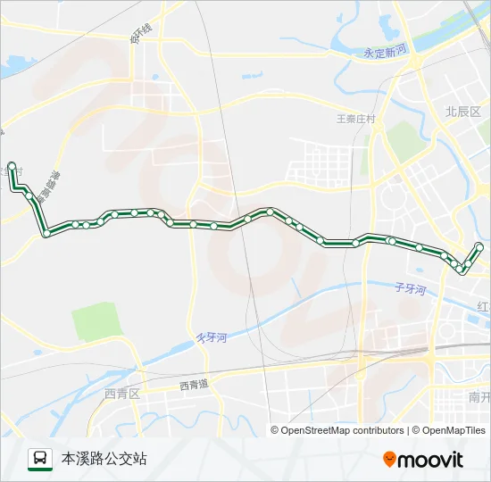 724路 Bus Line Map
