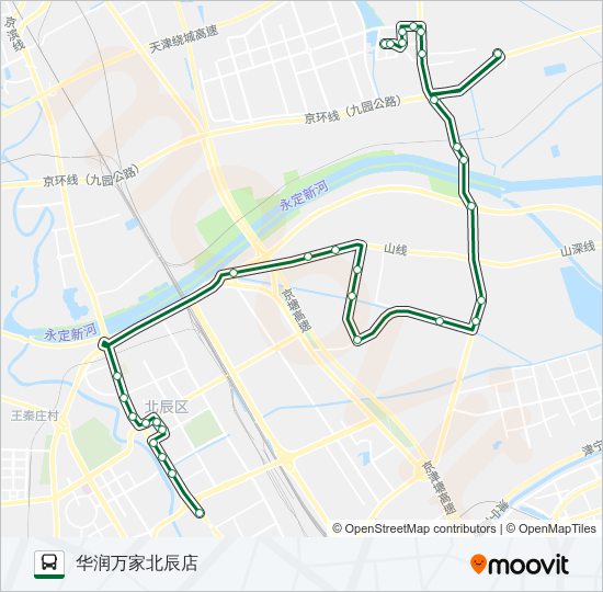 731路 bus Line Map