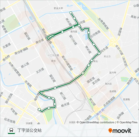 733路 Bus Line Map