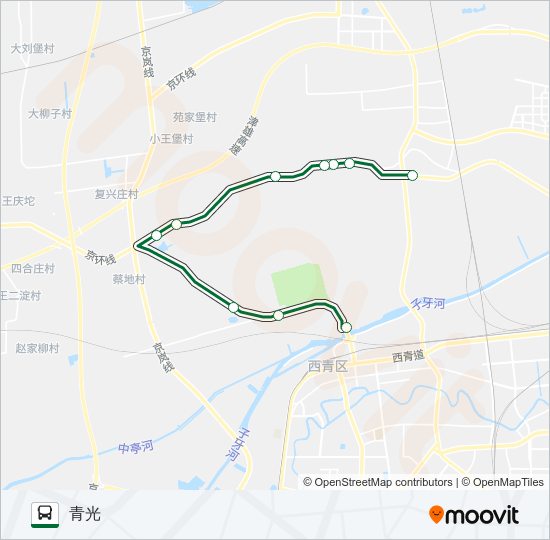 741路 bus Line Map