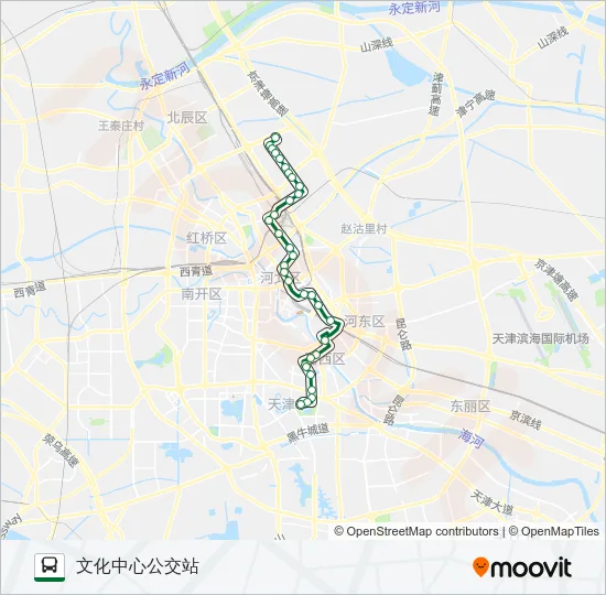 803路 Bus Line Map