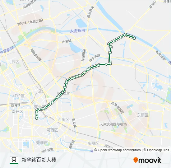 804路 Bus Line Map