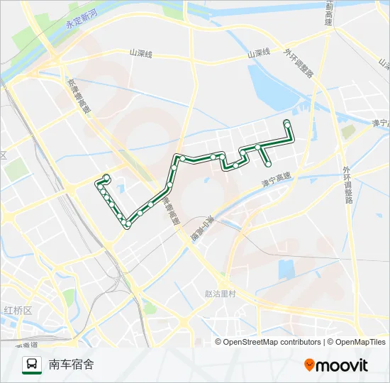 811路 Bus Line Map