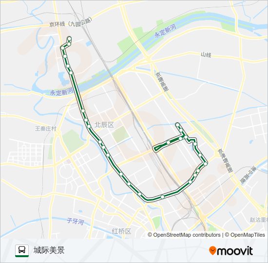 812路 bus Line Map