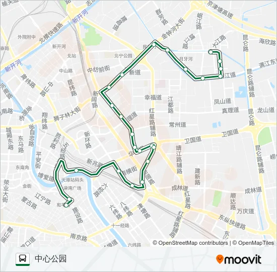 828路 Bus Line Map