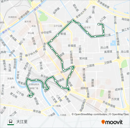 828路 Bus Line Map