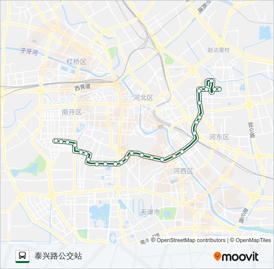 842路 bus Line Map