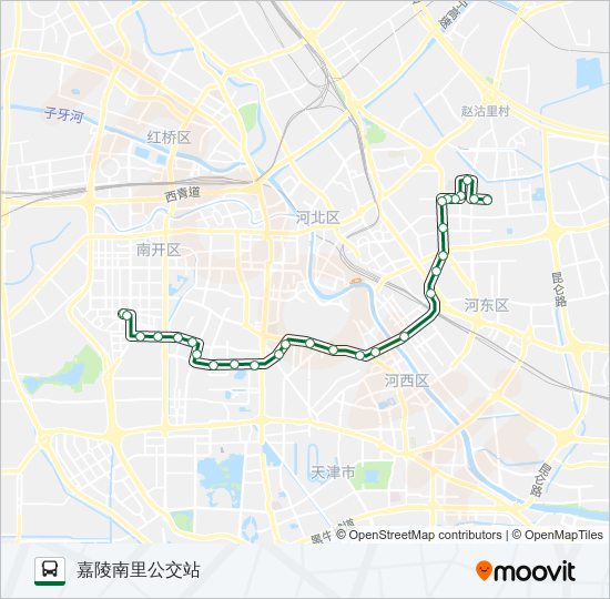 公交842路的线路图