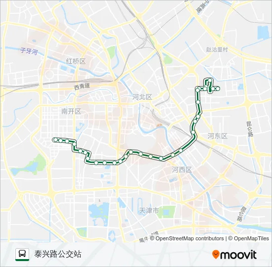 842路 Bus Line Map