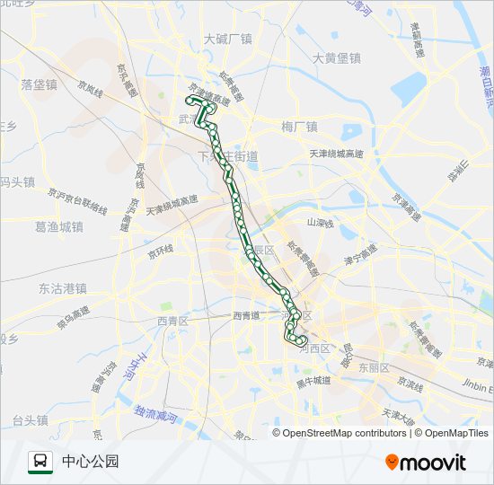 611路慢车 bus Line Map