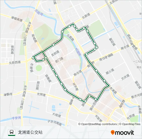 735路内环 Bus Line Map
