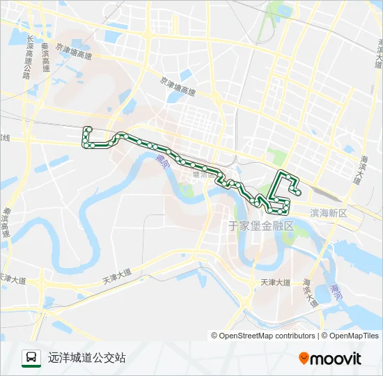 101路 Bus Line Map