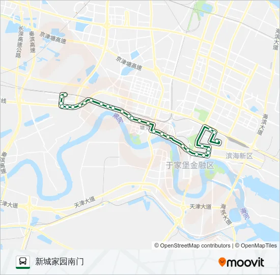 101路 Bus Line Map