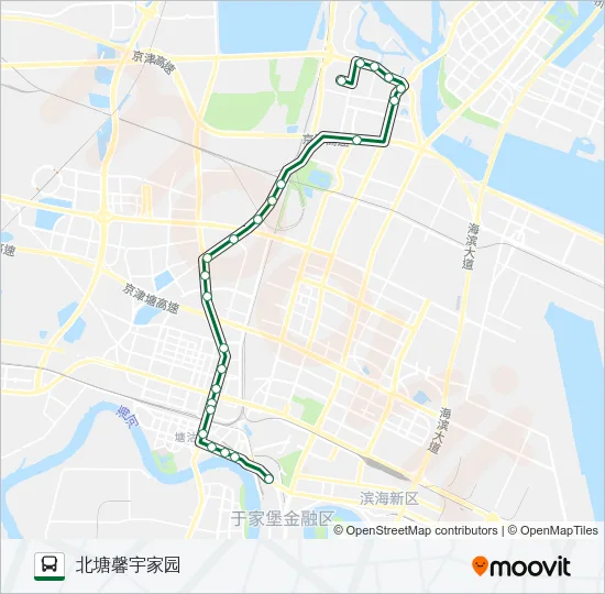 103路 Bus Line Map