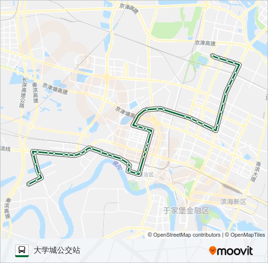 104路 bus Line Map