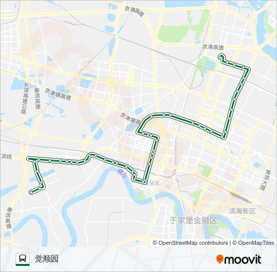 104路 Bus Line Map