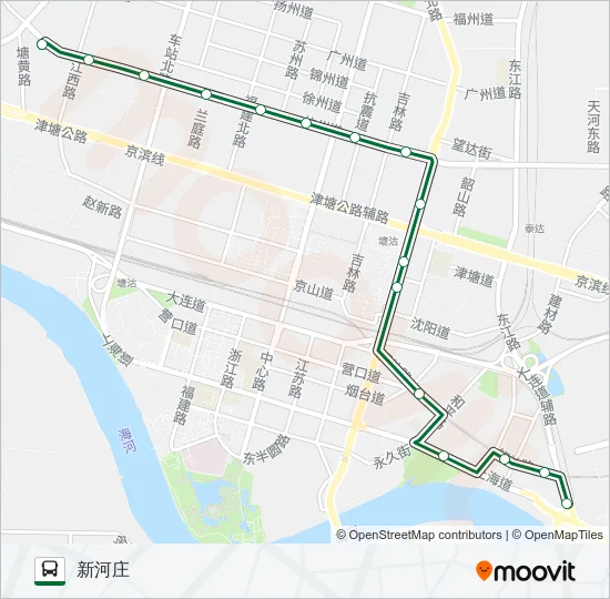 108路 Bus Line Map