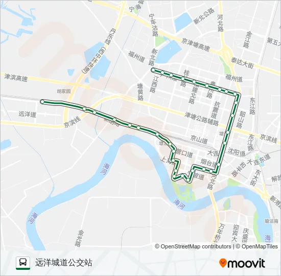 109路 Bus Line Map