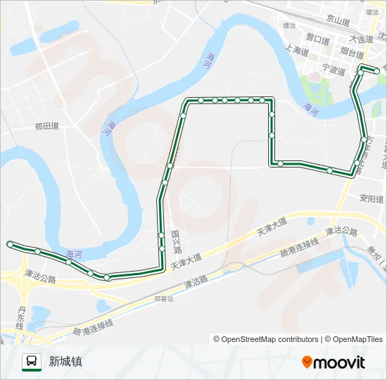 112路 Bus Line Map