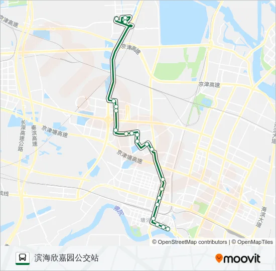 113路 Bus Line Map