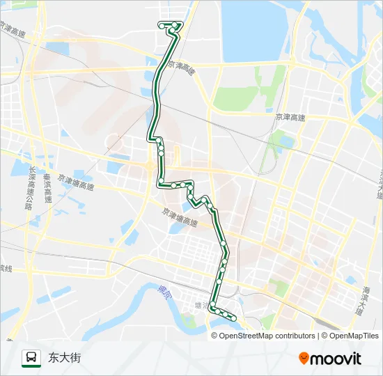 113路 Bus Line Map