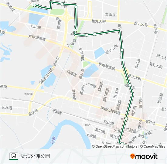 124路 Bus Line Map